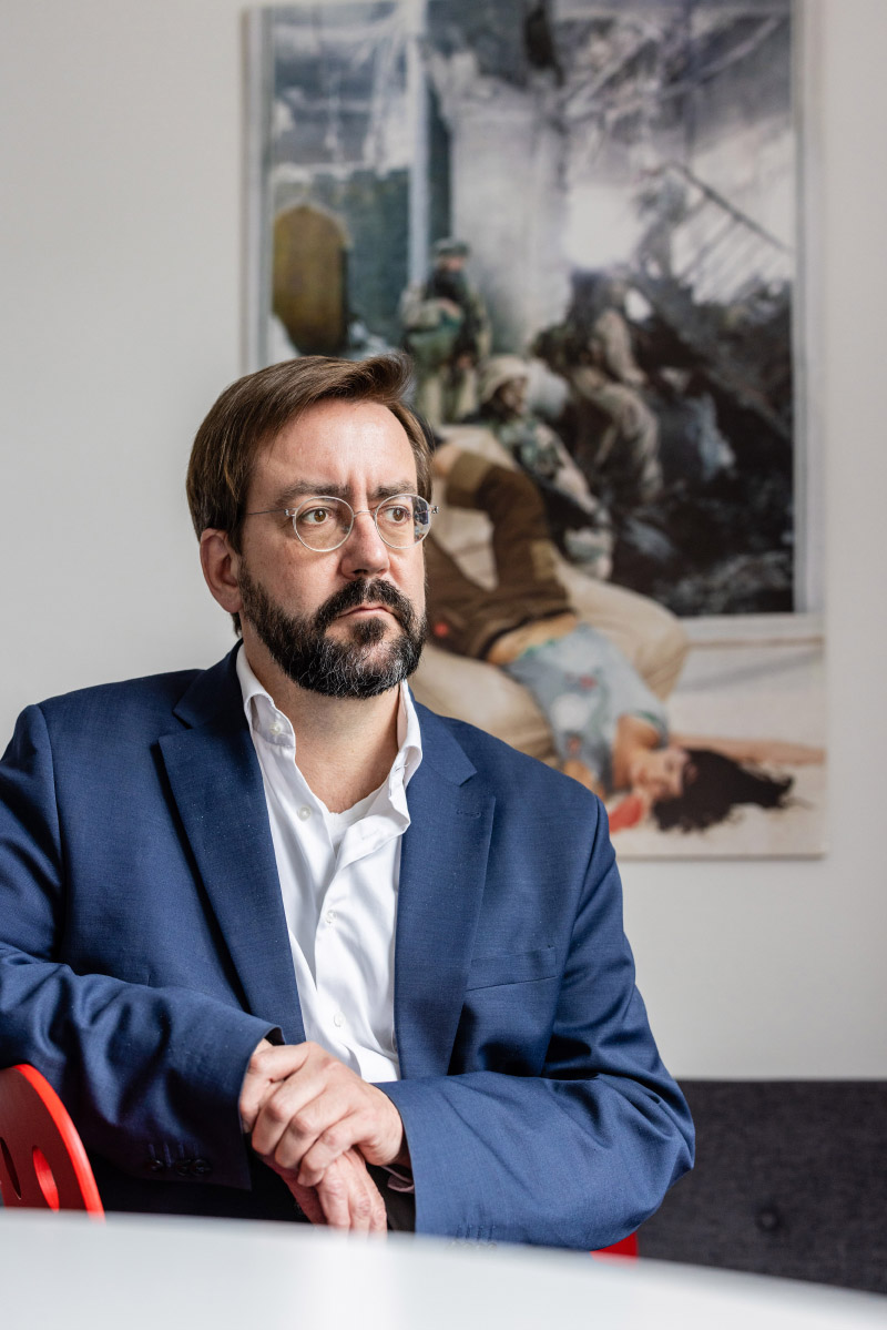 Christian Mihr, Geschäftsführer Reporter ohne Grenzen 2022, Berlin