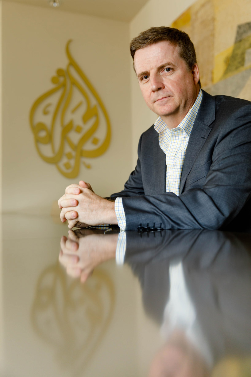 Giles Trendle, 2017, Doha Katar, Direktor Al Jazeera Englisch